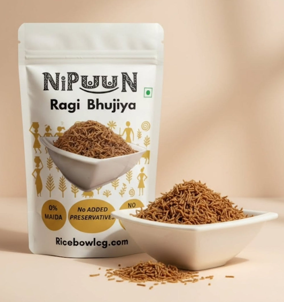 Ragi bhujiya